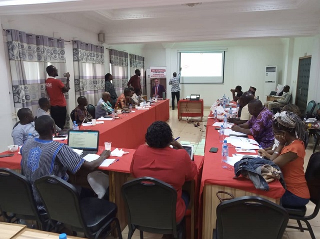 Une vue des journalistes peandant l'atelier de formation de SUNU Assurance Vie Burkina Faso