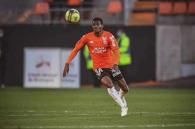 L'ailier burkinabè Dango Ouattara sous les couleurs du FC Lorient