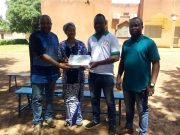 Loumbila: une association fait un don à l’orphelinat Sainte Thérèse