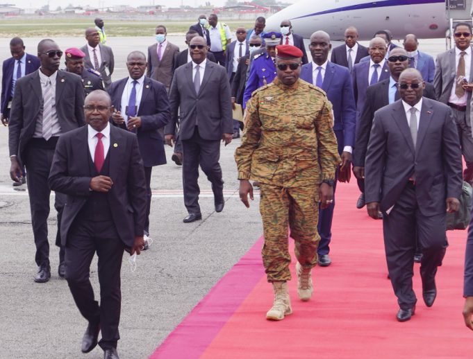 Burkina Faso-Côte d’Ivoire: Ouattara et Damiba parlent sécurité