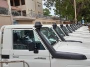 Burkina: 20 Pick-up et du matériel informatique remis à la Gendarmerie et à la Police