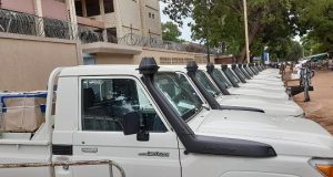 Burkina: 20 Pick-up et du matériel informatique remis à la Gendarmerie et à la Police