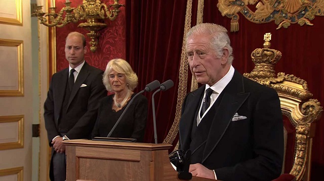 Prestation de sement du roi d'Angleterre, Charles III