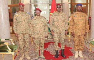 Burkina: trois officiers supérieurs reçoivent des attributs de Général de brigade