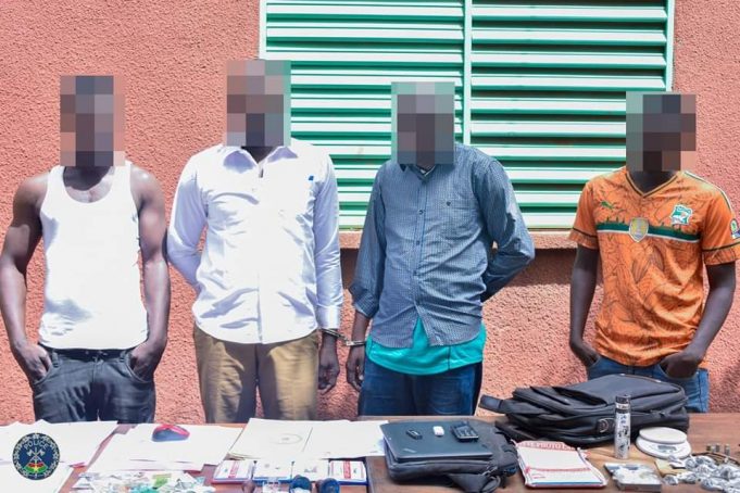 Ouagadougou: deux réseaux de malfrats spécialisés de vol, trafic de drogues et usage de faux, aux arrêts