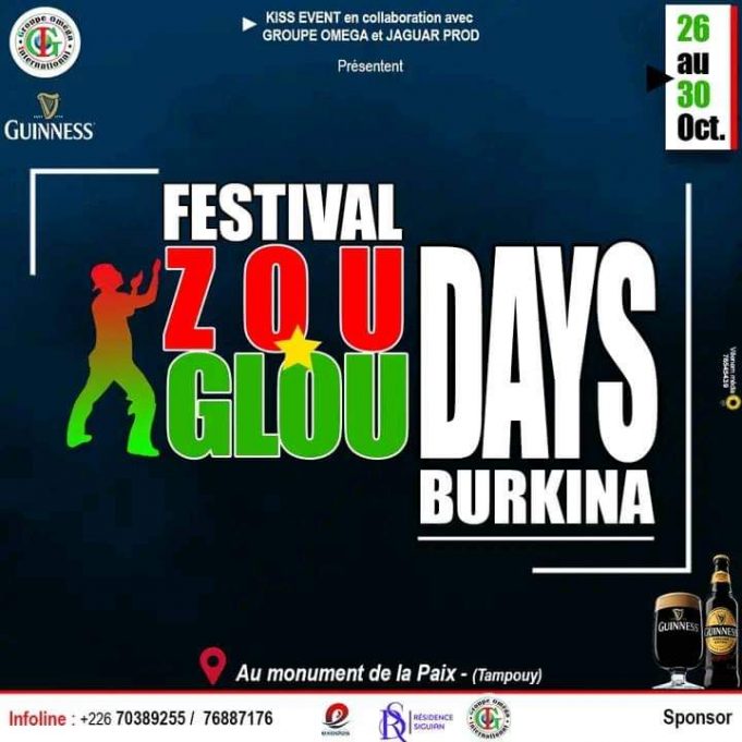 Ouagadougou: le troisième «zouglou days» du 26 au 30 octobre