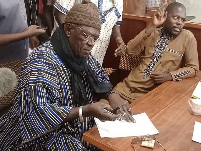 Alouna Traoré s'est enrôlé comme VDP (Ph. Oméga média)
