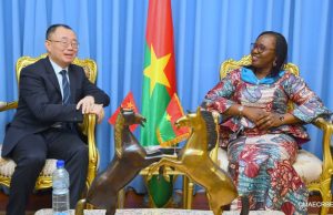 Coopération bilatérale: la Chine invitée à laisser des empreintes de soutien au Burkina
