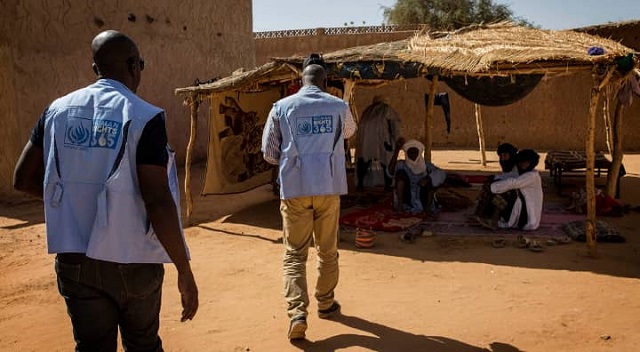 Des agents de la MINUSMA en mission en territoire malien
