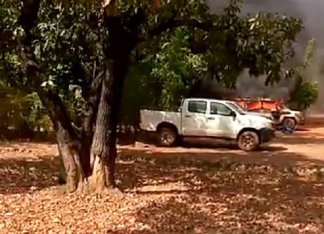 Des engins incendiés à Konkèra