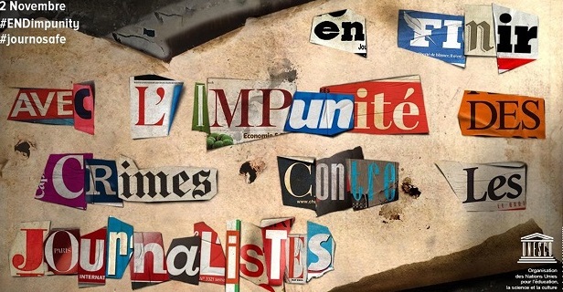 International Day to End Impunity for Crimes against Journalists.