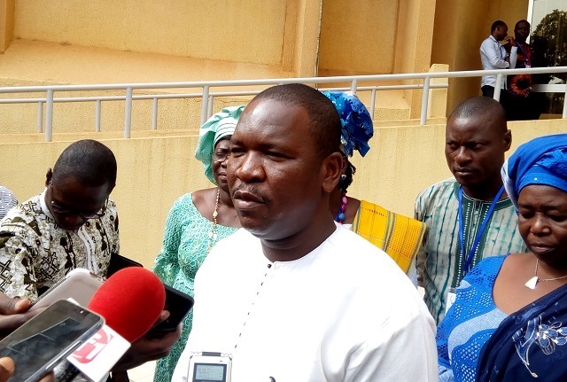 Le président de la CNDH Kalifa Rodrigue Namoano