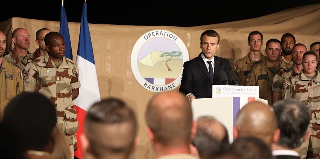 Macron et fin Barkhane