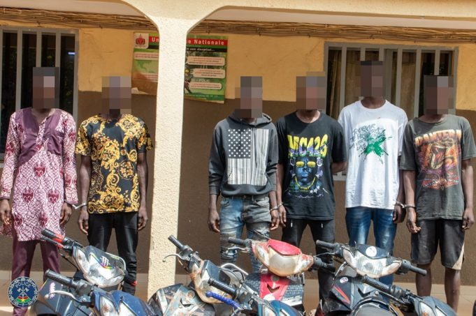 Ouagadougou: six présumés délinquants aux arrêts
