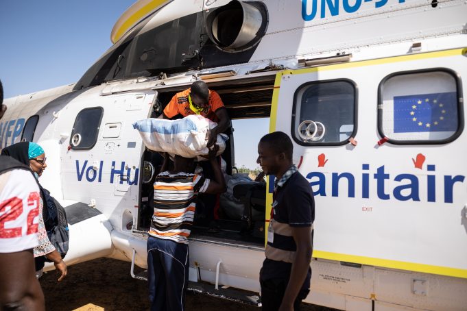 Burkina: pont aérien humanitaire de l’Union européenne
