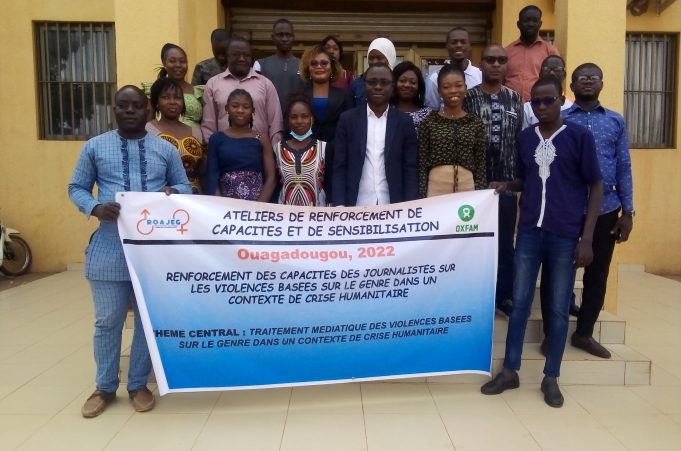 Burkina/Crise humanitaire: une trentaine de journalistes formés sur les violences basées sur le genre