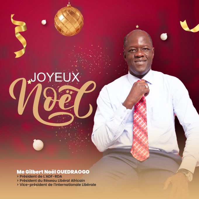 Noël 2022: le message de Me Gilbert Ouédraogo