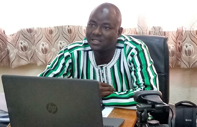 Le lauréat du prix de l'Union africaine, Moussa Soré