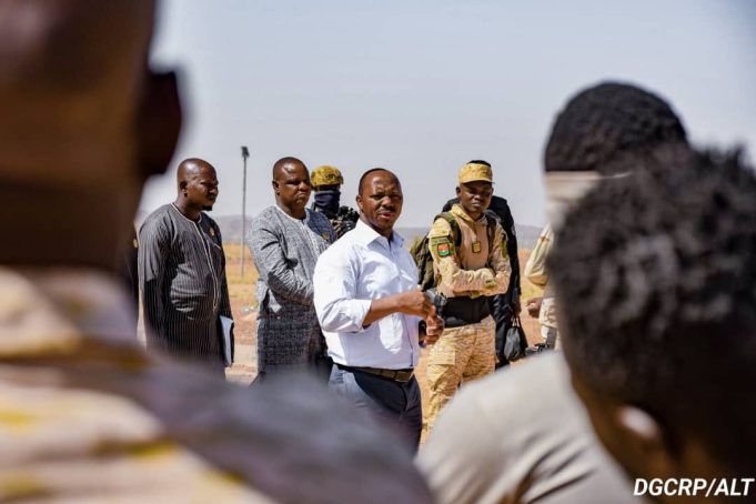 Burkina: le président de l’Assemblée législative de Transition au front