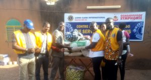 Ouagadougou: des Lions chez des personnes vivant avec un handicap