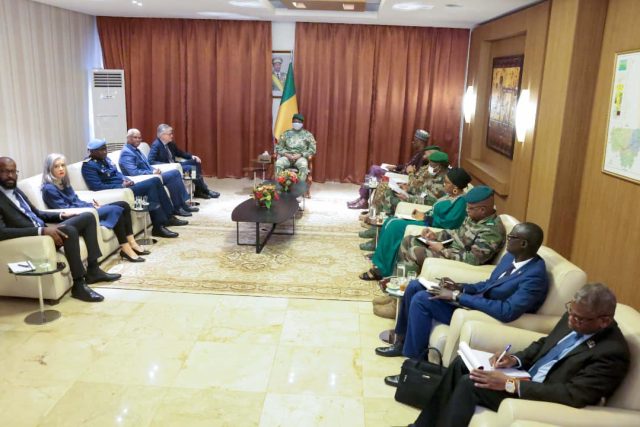 Rencontre Assimi et SG adjoint de l'ONU