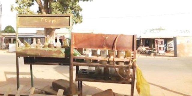 Vente de carburant en bouteille