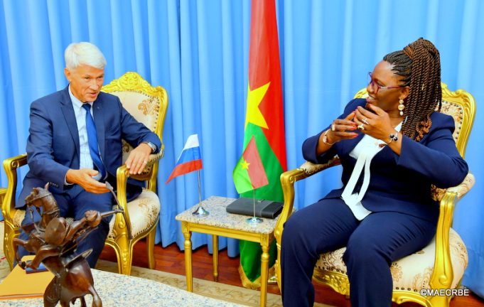Coopération bilatérale: vers le renforcement de l’axe Ouagadougou-Moscou