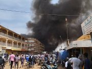 Ouagadougou: incendie au marché de Sankar-yaaré