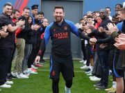 PSG: Lionel Messi accueilli par une haie d’honneur
