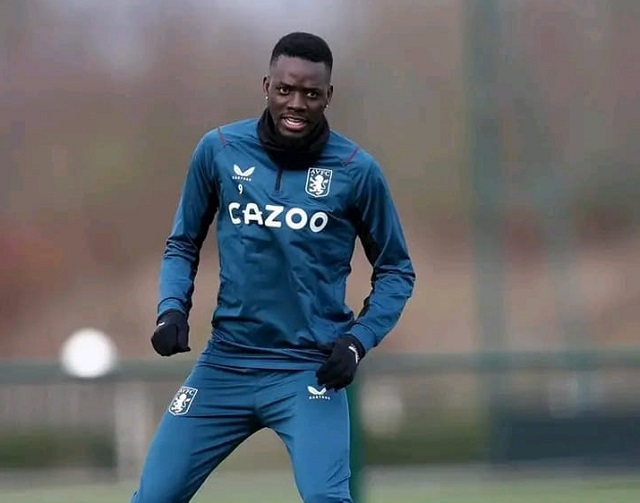 Bertrand Traoré à l'entraînement à Aston Villa