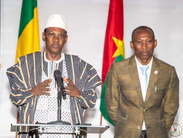 Choguel Maïga et Apollinaire Kyélem