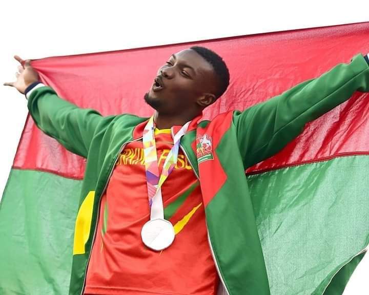 Athlétisme: médaille d’or pour Hugues Fabrice Zango en France