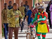 Burkina: le cycliste venu du Mali reçu en audience par le président de l’ALT