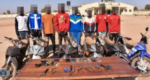Ouagadougou: huit présumés voleurs à main armée aux arrêts