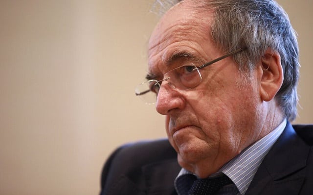 Noël Le Graët président de la Fédération Française de Football