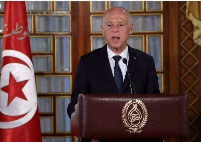 Président Tunisie Kaïs Saïed