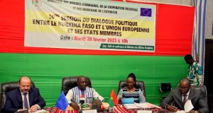 Dialogue politique: le Burkina et l’Union européenne pour parer au plus urgent