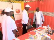 FESPACO 2023: visite de stands de la LONAB par son directeur général