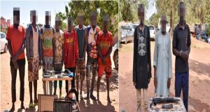 Ouagadougou: onze présumés voleurs à main armée aux arrêts