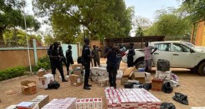 Ouagadougou: importante saisie de poulets, cigarettes et amphétamines