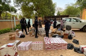 Ouagadougou: importante saisie de poulets, cigarettes et amphétamines