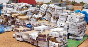 Fraude au Burkina: 10 tonnes de poulets congelés saisies