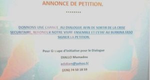 Burkina: la chance pour sortir de la crise sécuritaire