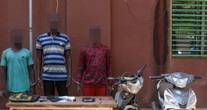 Ouagadougou: trois présumés braqueurs mis aux arrêts