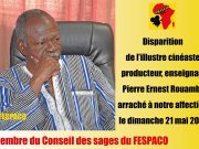 Burkina: décès du cinéaste Pierre Rouamba, programme des obsèques