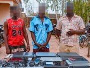 Ouagadougou: un réseau de trois présumés malfrats mis aux arrêts