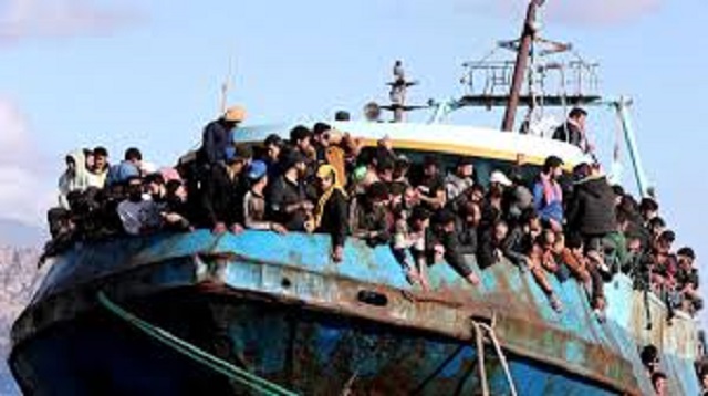 Image illustrative de migrants