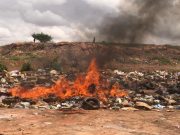 Burkina: 923 kg de drogue incinérés à Tenkodogo