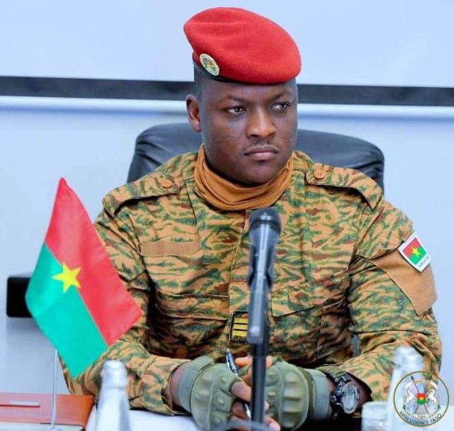 Ibrahim Traoré en Russie