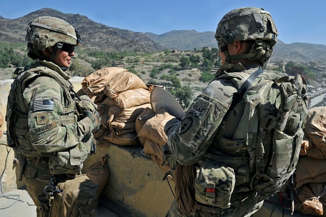 Image d'illustration de soldats américains sur des théâtres d'opération